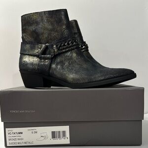 Vince Camuto - New in box with tags. Never worn! Women's Metallic Ankle Boots